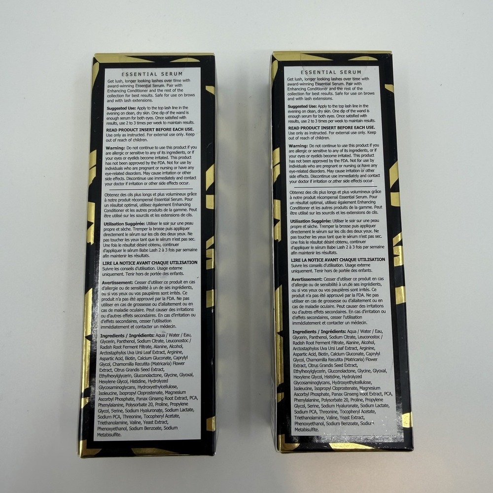 2 PK Babe Original Essential Lash 4mL Eyelash Conditioner Full Size - Picture 8 of 11